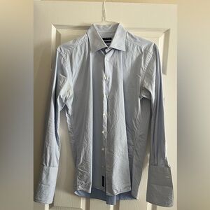 Suitsupply Slim French Cuff dress shirt 16.5/ 42